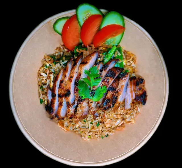 Two Sisters chilli basil fried rice first-party photograph